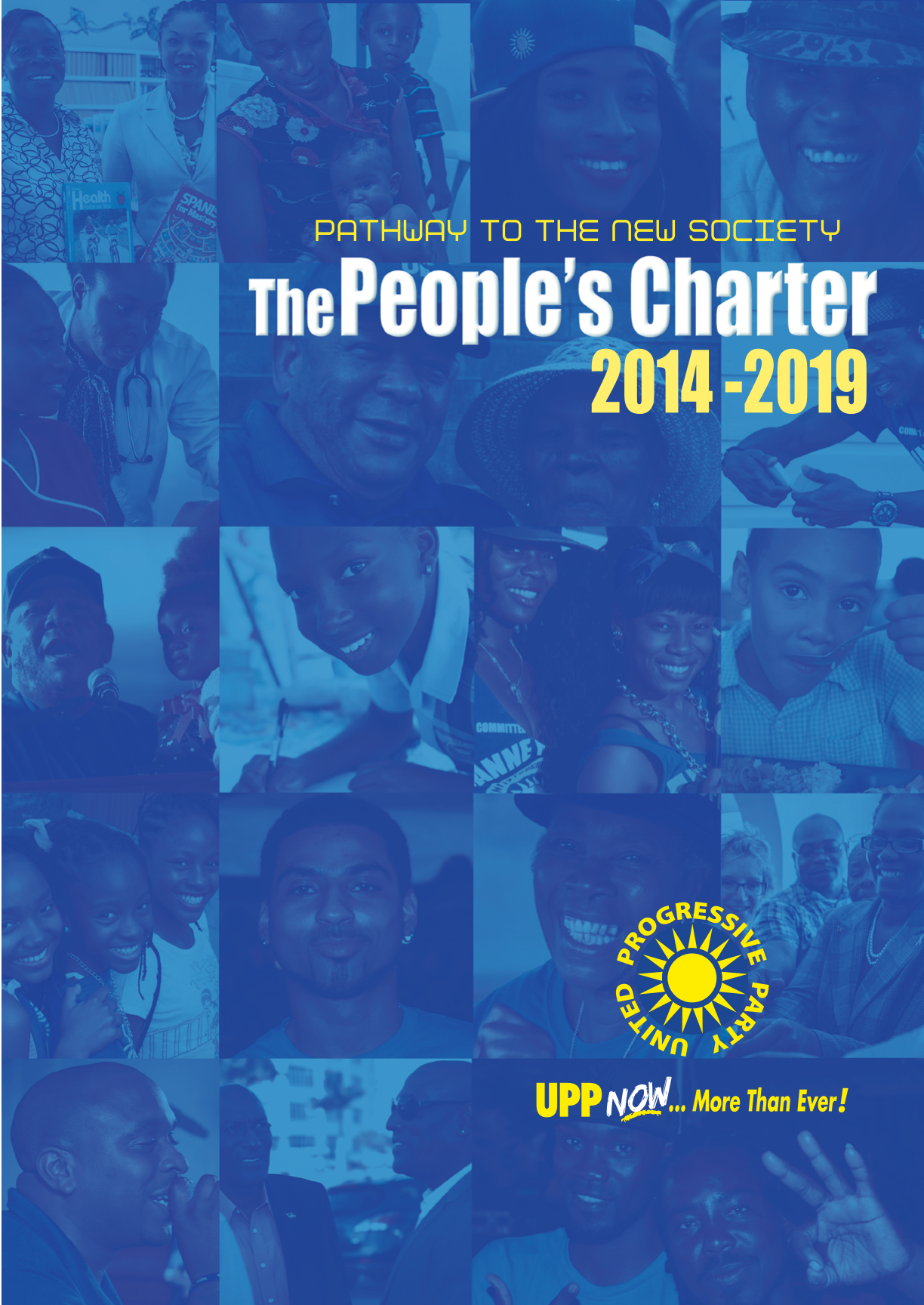 Cover of the UPP 2014 manifesto, The People's Charter 2014-2019
