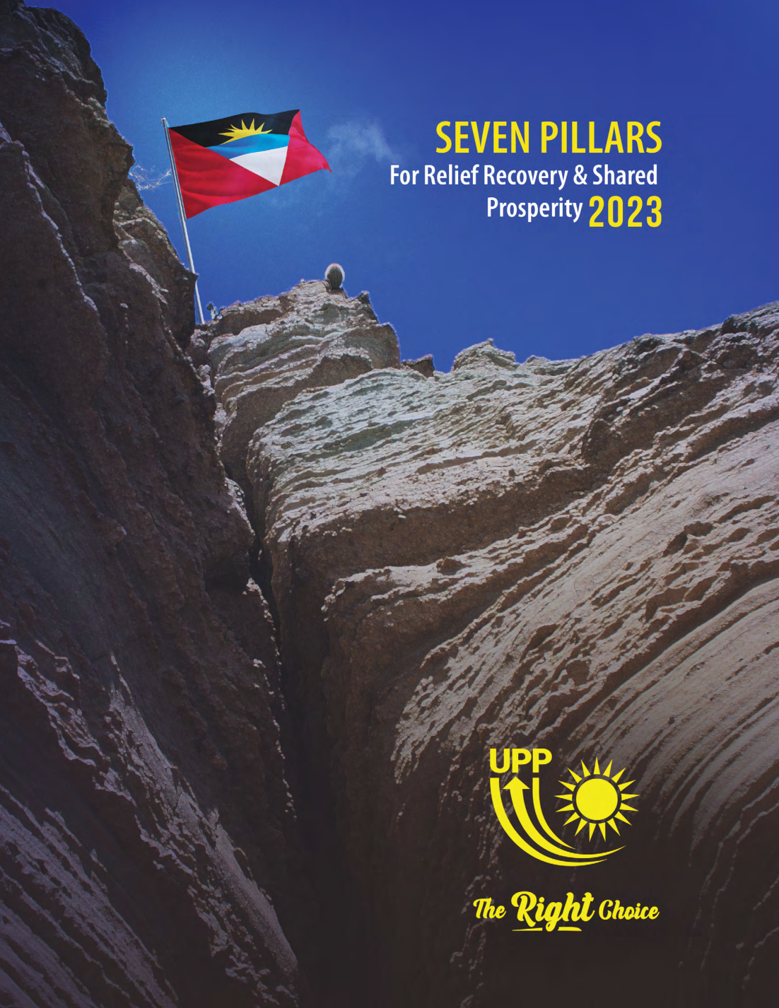 Cover of the UPP Manifesto 2023